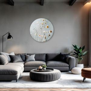 Muurcirkel Madeliefjes