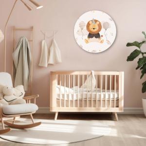 Muurcirkel Leeuw • ook te bestellen met naam / geboortedatum