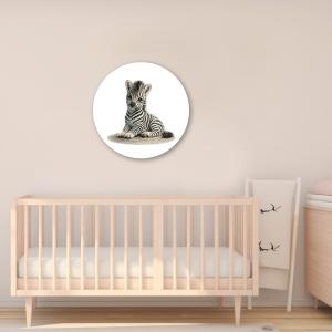 Muurcirkel schattige Zebra