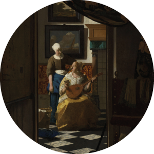 Muurcirkel De liefdesbrief